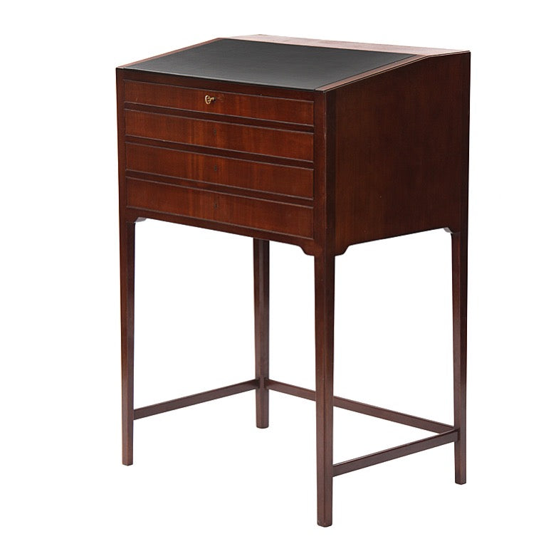 Cuban Mahogany Secretary by Frits Henningsen, 1930s