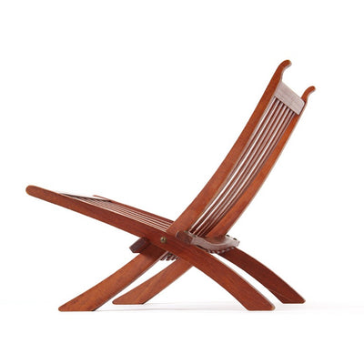 Folding Lounge Chair by Hans J. Wegner for Johannes Hansen