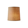 Brown Burlap Lampshade-Small