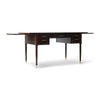 Walnut Desk with Drawers and Extension by Edward Wormley for Dunbar, 1950s