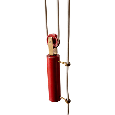 Hanging Lamp with Pulley System from Italy