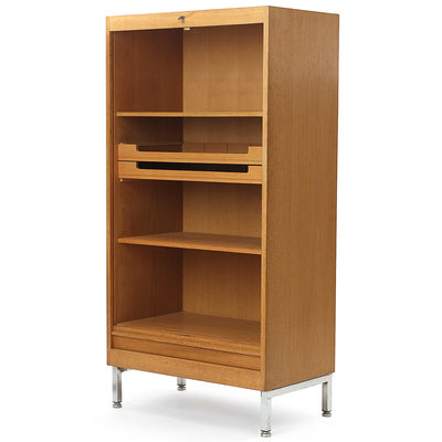 Cabinet with Tambour Door by Hans J. Wegner for Johannes Hansen - WYETH