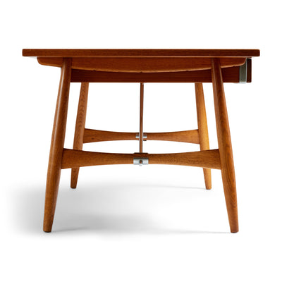 The Architect's Desk in Teak & Oak by Hans Wegner for Johannes Hansen, 1953