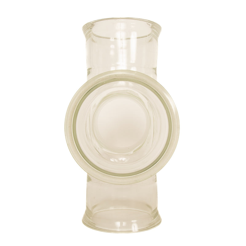 Glass Junction Tube Sculpture by Pyrex, 1930s