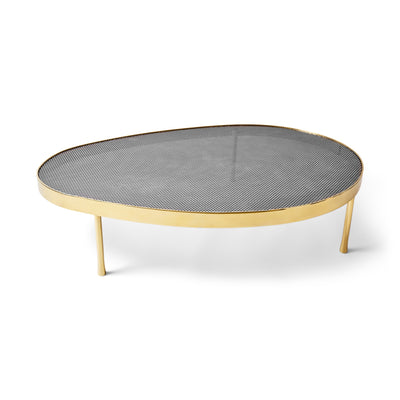 New Biomorphic Bronze Bar Perforated Low Table by WYETH, 2024