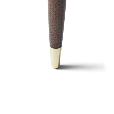 Walnut Desk with Drawers and Inset Leather Top by Edward Wormley for Dunbar, 1960s