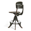 Swiveling Architect's Drafting or Bar Stool for Sikes