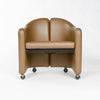 Split Back Chair by Eugenio Gerli for Tecno