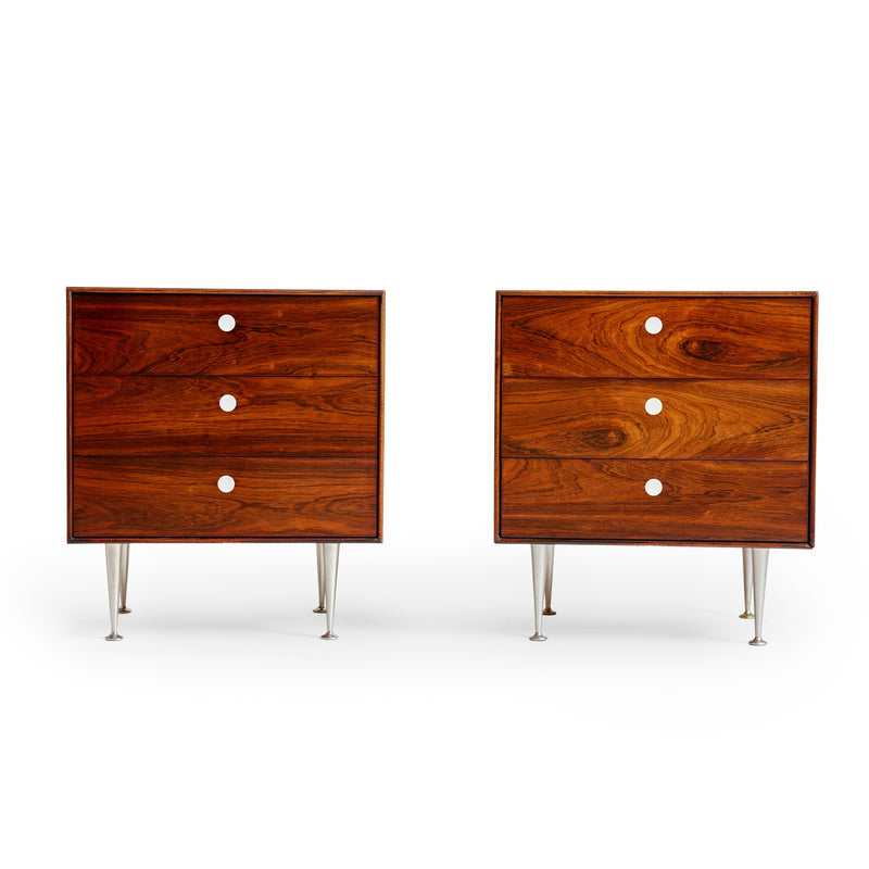 Three Drawer Thin Edge Cabinets by George Nelson for Herman Miller