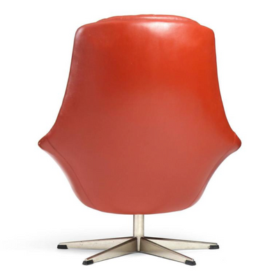 Swiveling Lounge Chair by H.W. Klein for Bramin Mobler