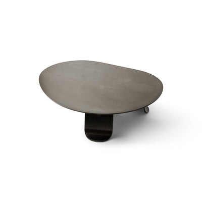 Chrysalis No. 2 Low Table in Blackened Steel by WYETH, Made to Order