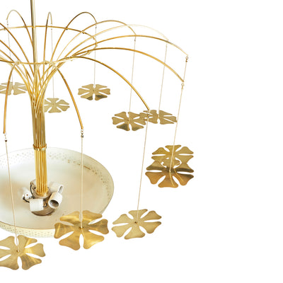 Chandelier by Paavo Tynell for Lightolier, 1950s