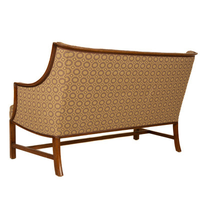 Mahogany Framed Sofa by Frits Henningsen