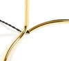 'Rope' Floor Lamp in Polished Bronze by WYETH, Made to Order