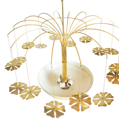 Chandelier by Paavo Tynell for Lightolier, 1950s