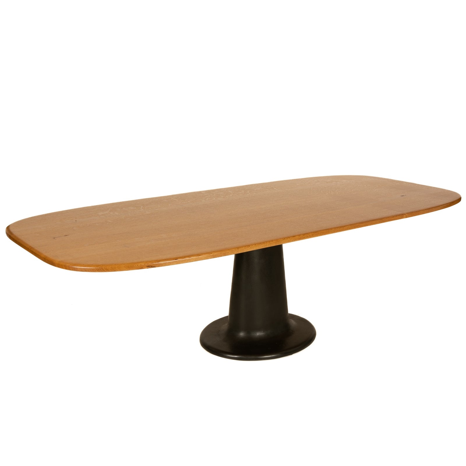 The 'Soft Rectangle' Pedestal Base Long Table by WYETH, Made to Order