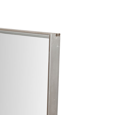Dovetailed Aluminum Wall Mirror for Hart Mirror Plate Company