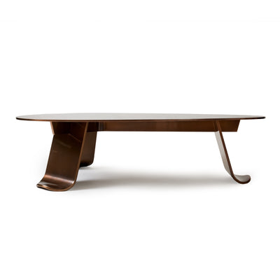 Chrysalis No. 3 Low Table in Polished Bronze by WYETH, Made to Order