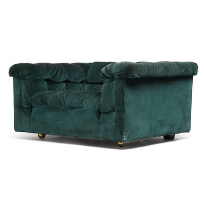 Chesterfield Lounge Chair by Edward Wormley for Dunbar