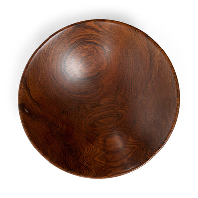 Rare Black Walnut Turned Wood Bowl by Gordon Keeler