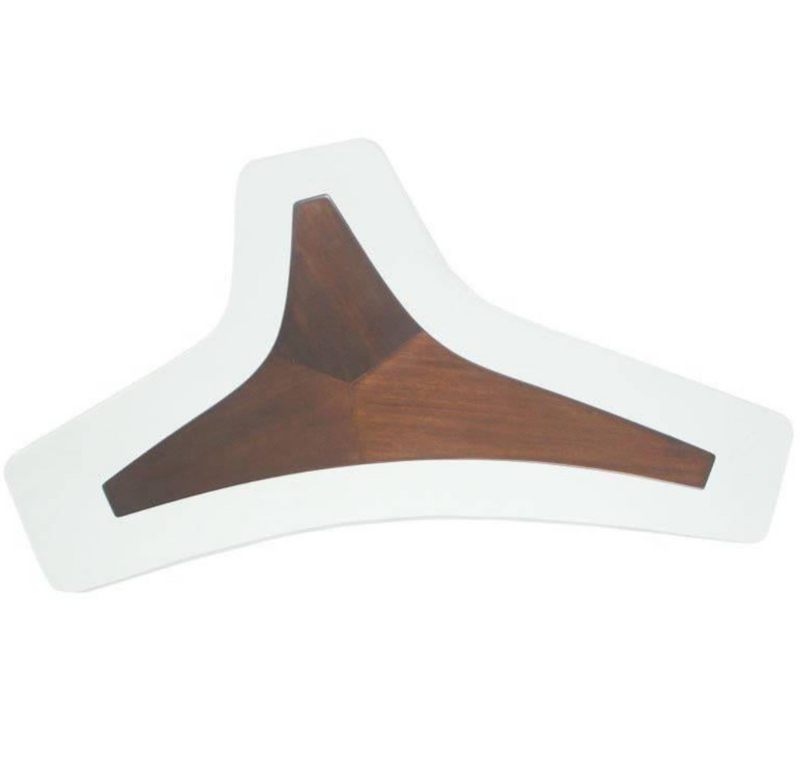 Solid Mahogany and Glass Low Table by Harvey Probber, 1960s