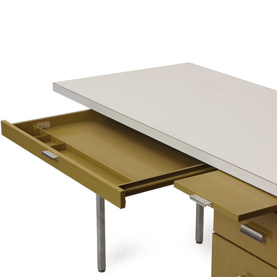 MMG Single Pedestal Desk by George Nelson for Herman Miller