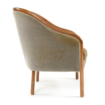 Upholstered Lounge Chair by Ward Bennett for Brickel Associates