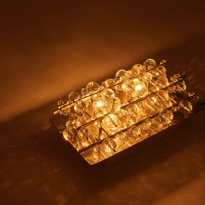 Cut Crystal Wall Lamp for J.L. Lobmeyr