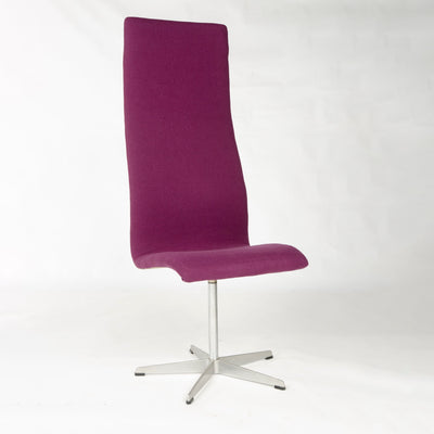 Set of 8 High Back 'Oxford' Chairs by Arne Jacobsen for Fritz Hansen