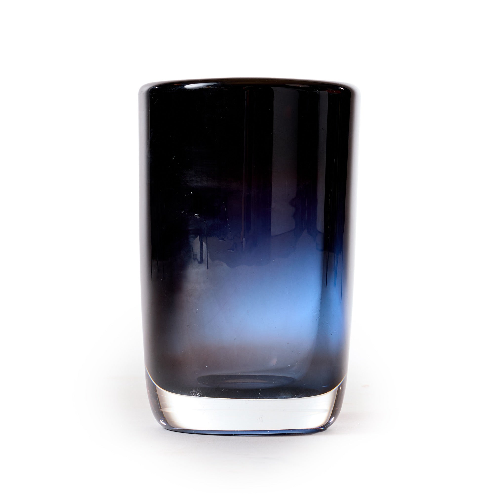 Semi Translucent Blue Vase by Sven Palmqvist for Orrefors