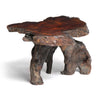 Organic Burl Redwood Low Table from USA