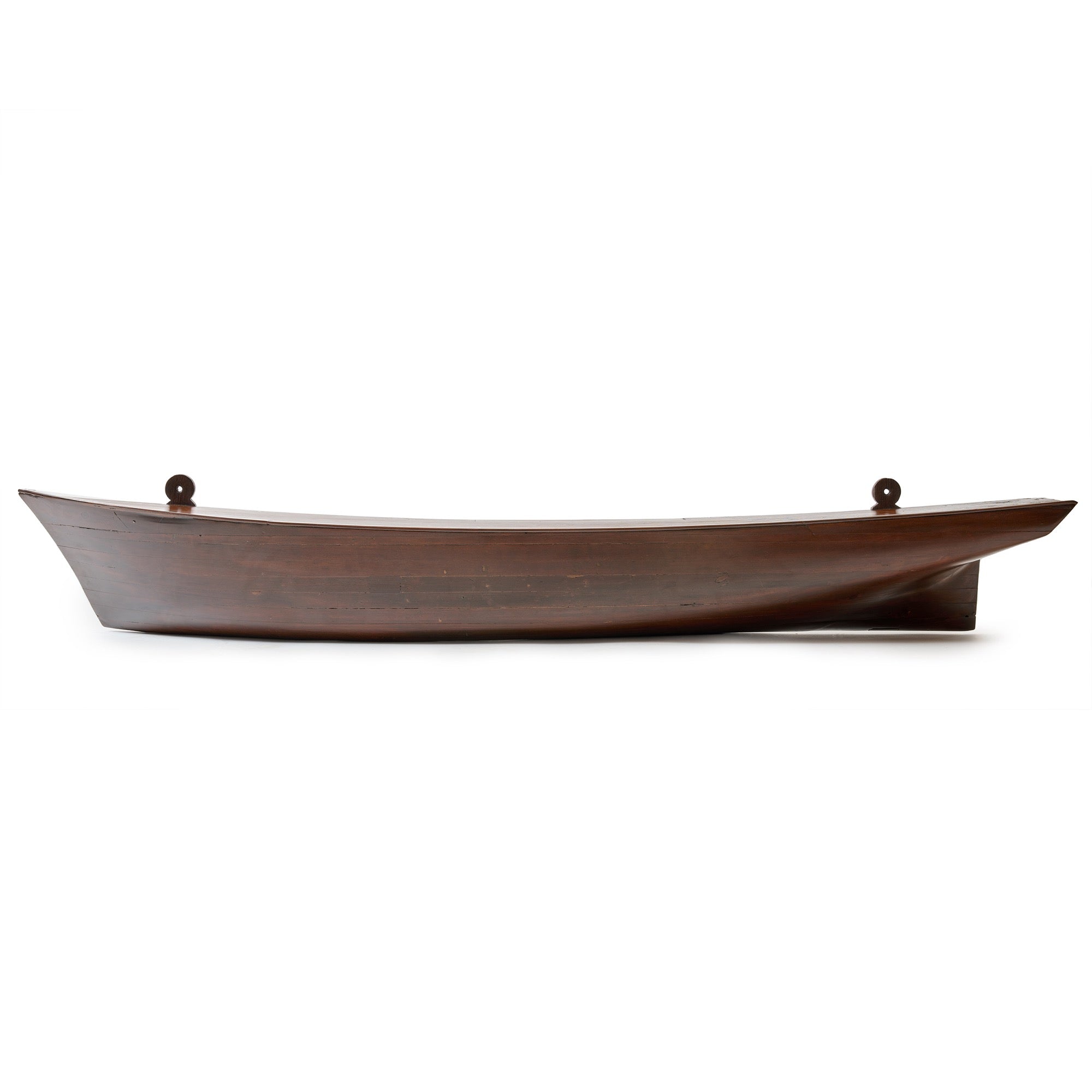 Antique Pine Boat Hull by A.W. Briggs, 1917