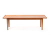 a rare Low/cocktail/coffee table/bench in Teak and Oak by Hans J. Wegner for Johannes Hansen