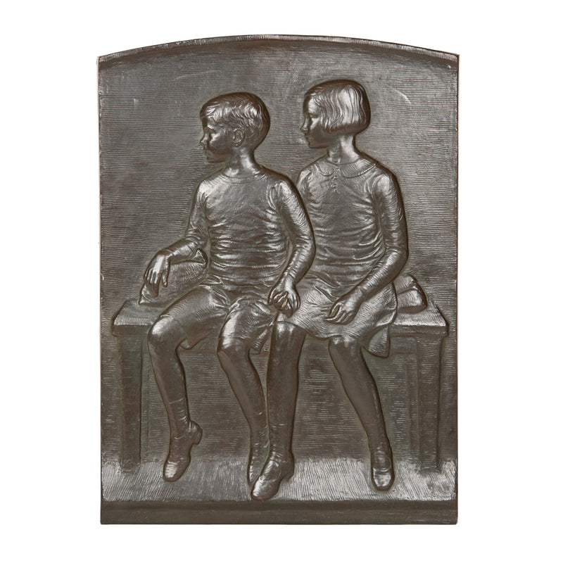 Bronze Plaque by Warner Williams for Gorham Founders
