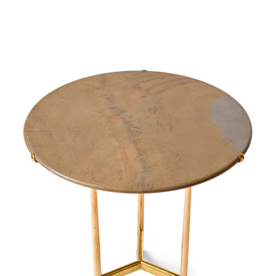 Stone Top Side Table by Cedric Hartman