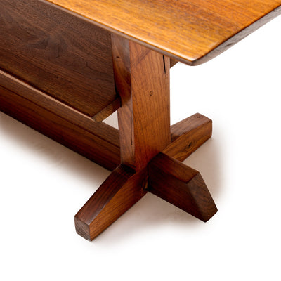 American Woodworker Two Level Walnut Table from USA