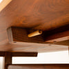 Walnut Plank Top Trestle Dining Table by George Nakashima for Nakashima Studio