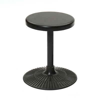 Cast-Iron and Oak Stool from USA
