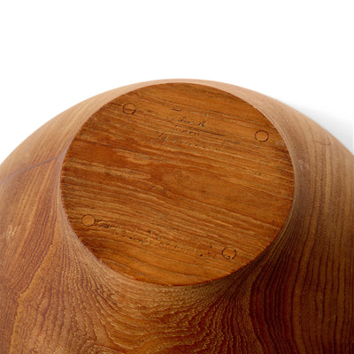Bowl Teak From Thailand by Bob Stocksdale