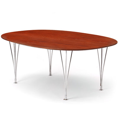 Early 'Super Ellipse' Dining Table by Piet Hein for Bruno Mathsson