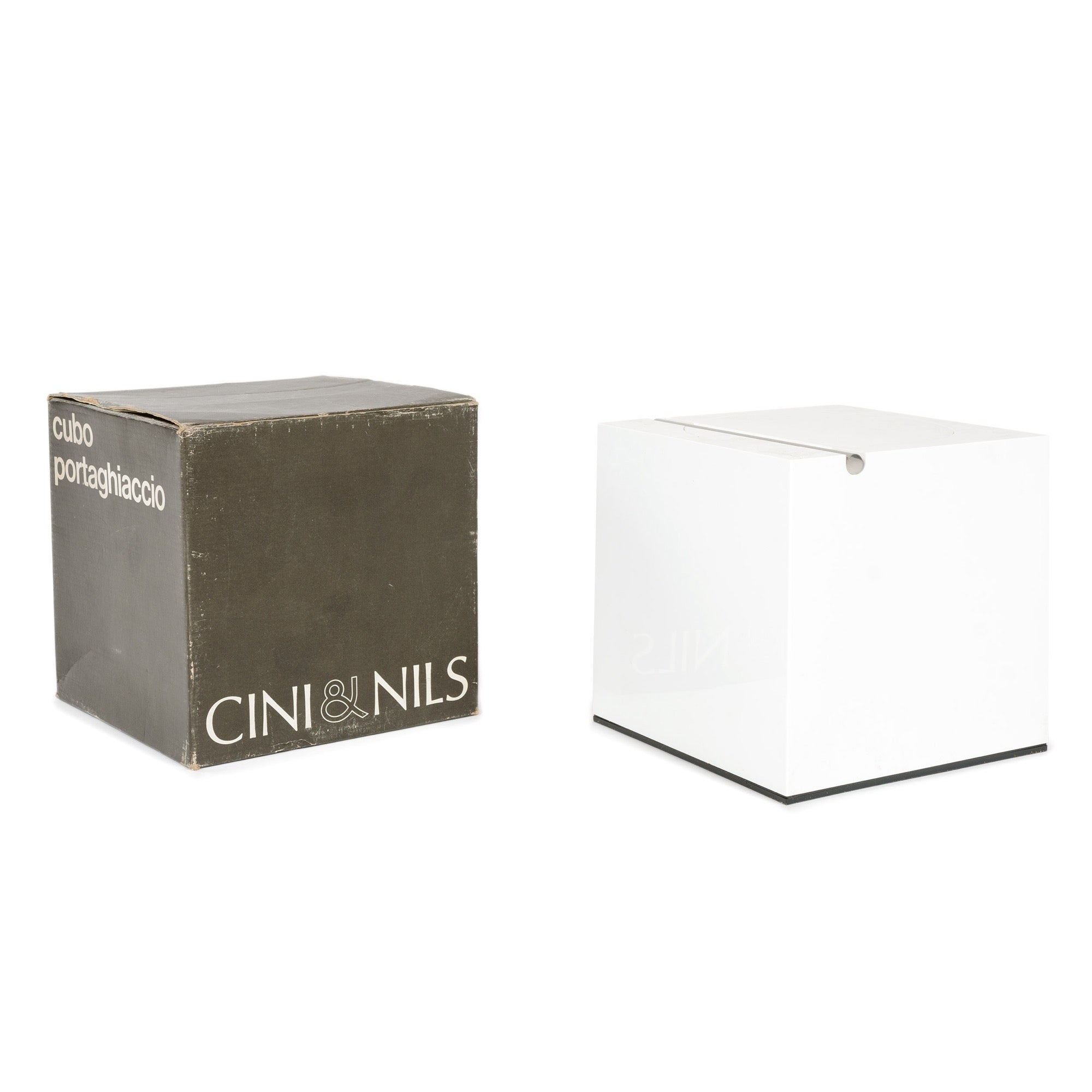 Acrylic Ice Bucket by OPI Milano for Cini & Nils