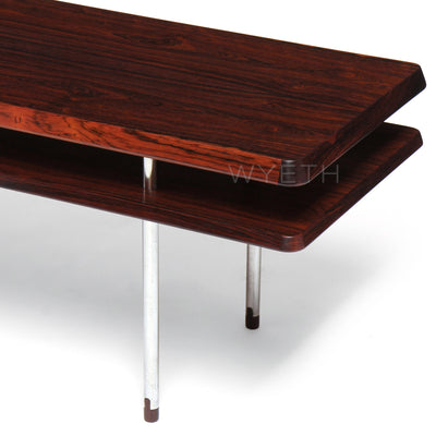Rosewood Table by Johan Hagen, 1956