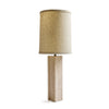 Travertine Table Lamp from Italy