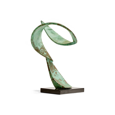 Bronze Abstract Sculpture by John David Ferguson, 1987