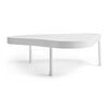 Original Biomorphic Low Table in White Steel by WYETH, Made to Order