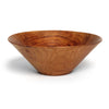Lathe Turned Teak Bowl Attributed to Shigemichi Aomine for National Crafts Council