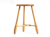 Solid Birch Three Legged Mortised & Tenon Stool for Hale of Vermont