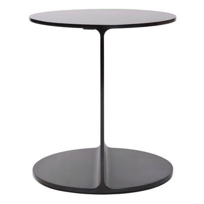 ‘Round I-Beam’ Table in Blackened Steel by WYETH