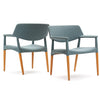 Pair of Arm Chairs by Ejner Larsen & Aksel Bender Madsen for Willy Beck