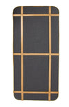 Soft Rectangle Wall Mirror in Bronze by WYETH, Made to Order